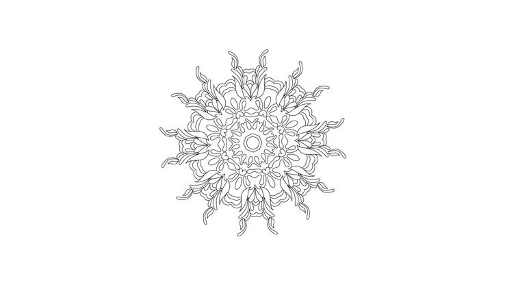 Coloriage Mandalas - Mandala 52 