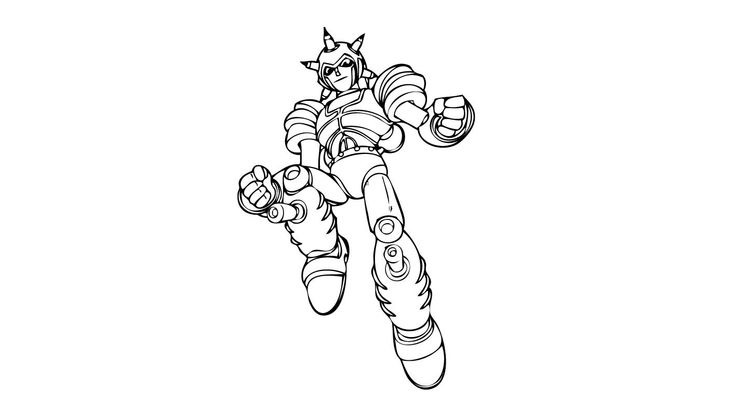 Coloriage Astro Boy - Astro Boy 16 
