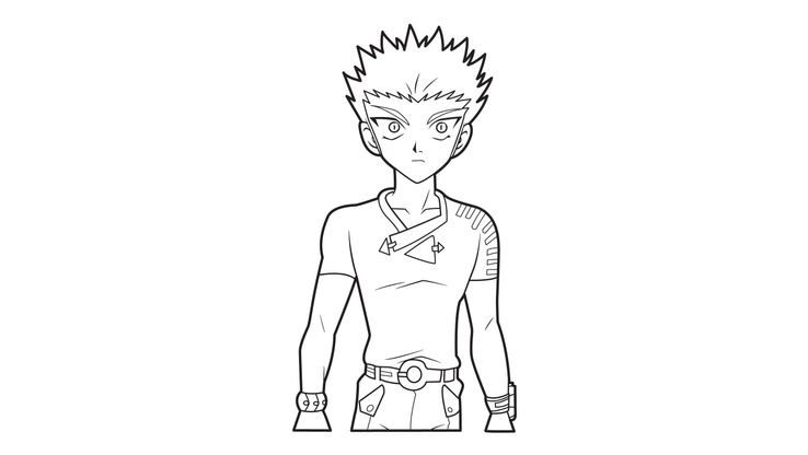Coloriage Bakugan - Bakugan 14 
