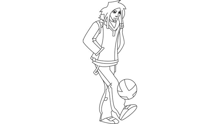 Coloriage Galactik Football - Galactik Football 10 