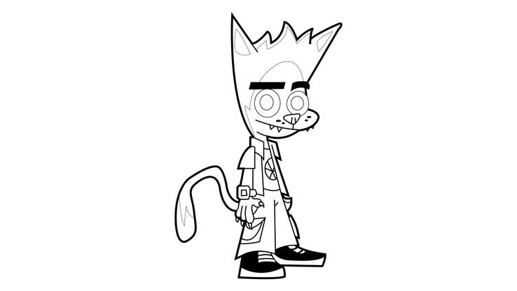 Coloriage Johnny Test - Johnny Test 13 