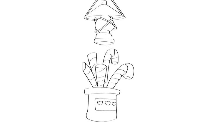 Coloriage Les calinours - Les calinours 18 