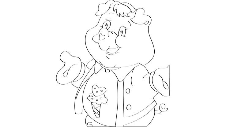 Coloriage Les calinours - Les calinours 6 