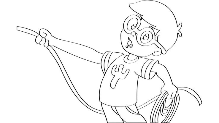Coloriage Les calinours - Les calinours 7 