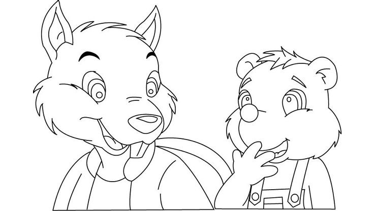 Coloriage Les copains de la foret - Les copains de la foret 40 