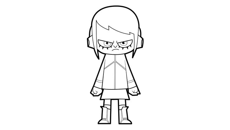 Coloriage Mission invisible - Mission invisible 17 