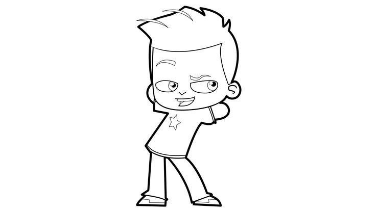 Coloriage Mission invisible - Mission invisible 8 