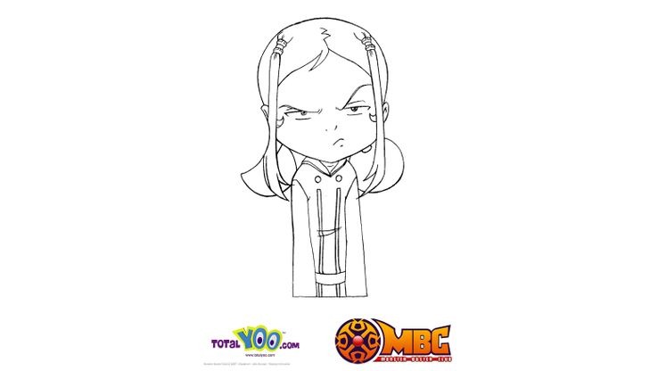 Coloriage Monster Buster Club - Monster Buster Club :  Samantha 5 