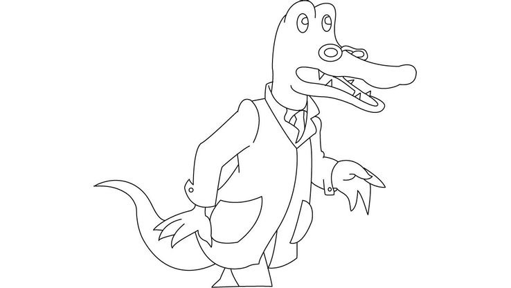 Coloriage Petit Potam - Petit Potam 7 