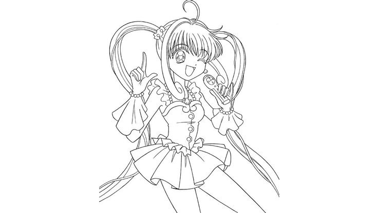 Coloriage Pichi Pichi Pitch - Pichi Pichi Pitch 17 