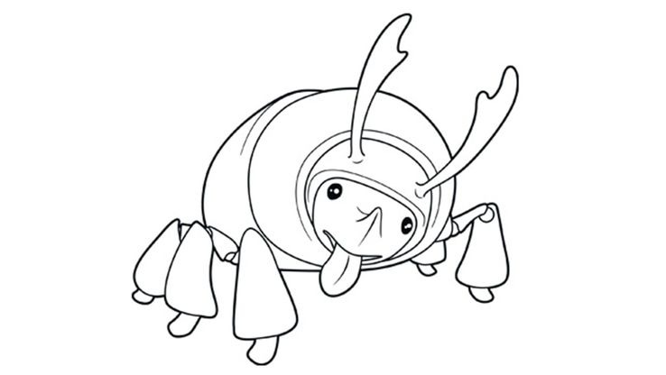 Coloriage Tree Fu Tom - Tree Fu Tom : Teabiscuit 