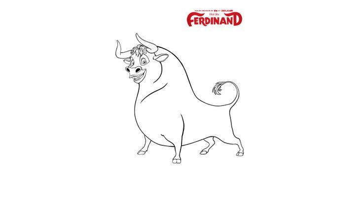 Coloriage Ferdinand - Ferdinand 