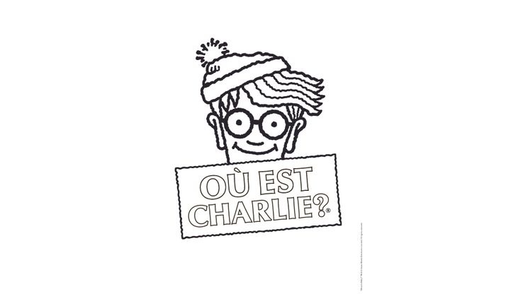 Coloriage Ou est Charlie ? - Où est Charlie : Charlie 
