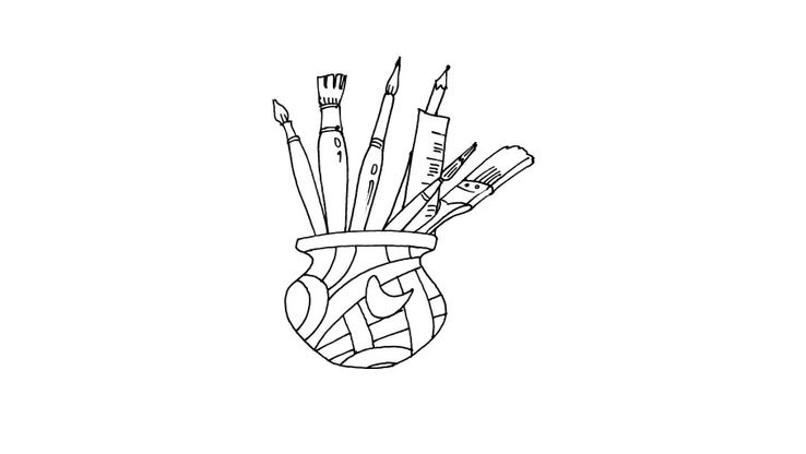 Coloriage Peintures - Peinture 6 