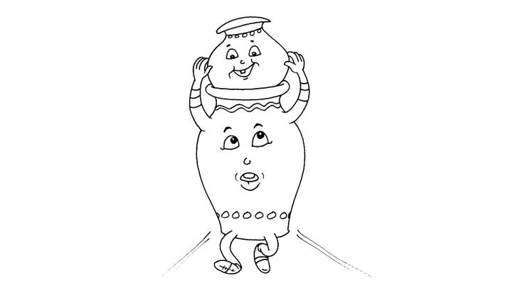 Coloriage Pots - Pot 16 