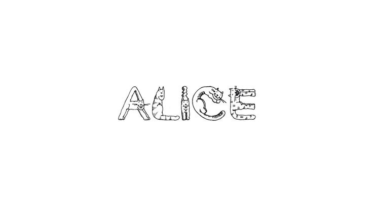 Coloriage Prénoms - Alice 