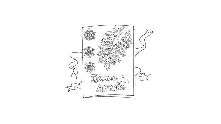 Coloriage Nouvel an - Nouvel an 8 