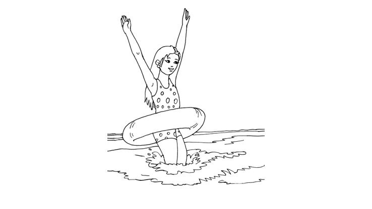 Coloriage Vacances - Vacances 8 