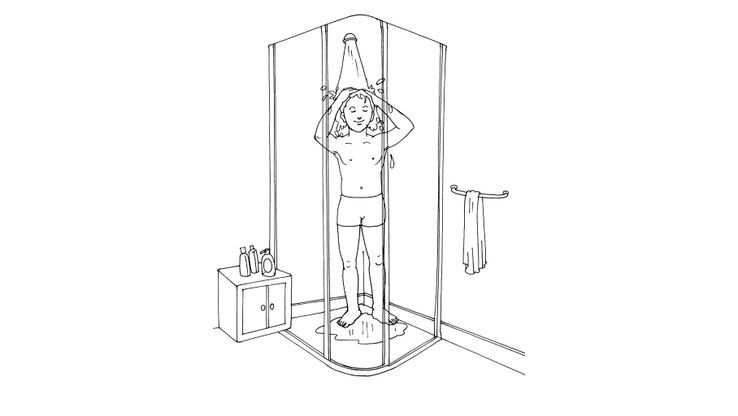Coloriage Bain - Bain 14 