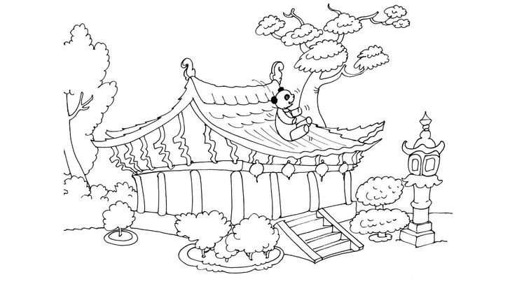 Coloriage Maison - Maison 21 
