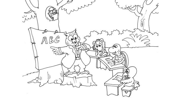 Coloriage Instituteurs - Instituteur 16 