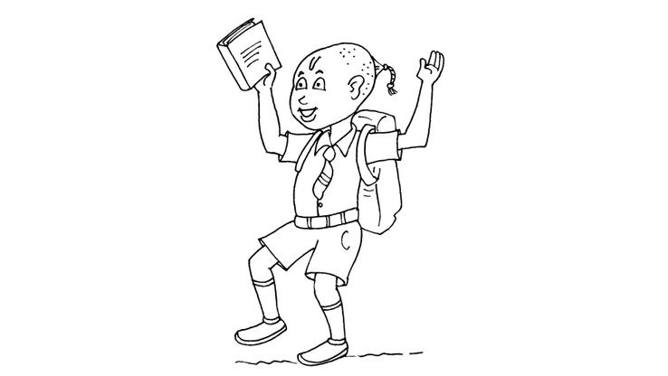 Coloriage Enfants garçons Asie - Petit asiatique 29 