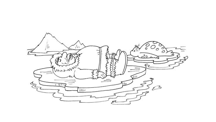 Coloriage Inuits - Inuit 29 