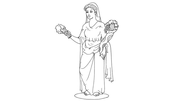 Coloriage Mythologie - Mythologie 12 