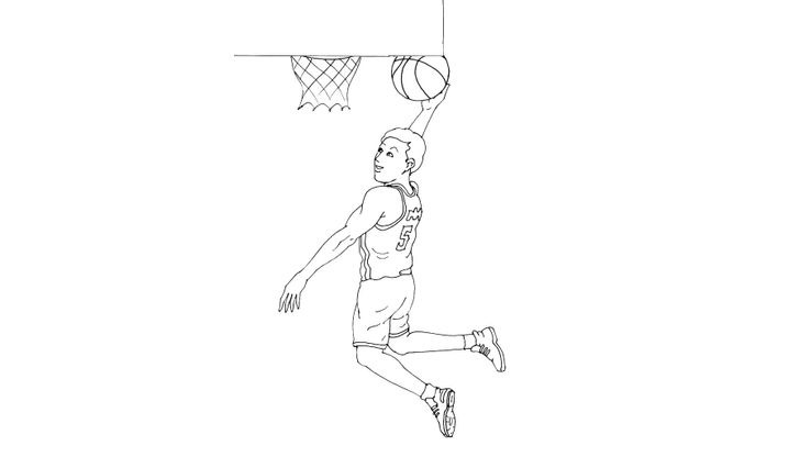 Coloriage Basket - Basket 11 