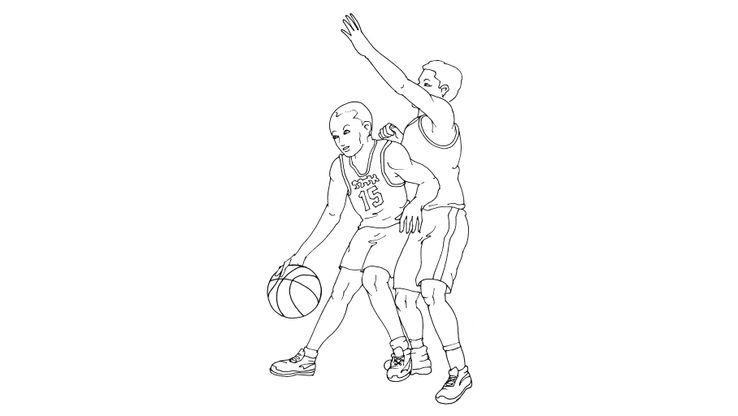Coloriage Basket - Basket 13 