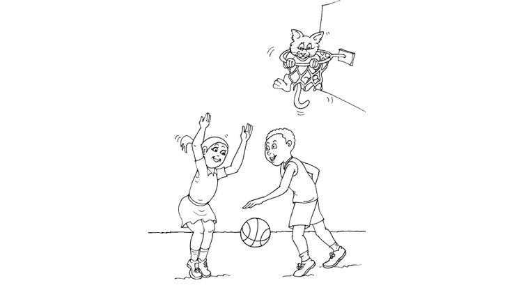 Coloriage Basket - Basket 16 