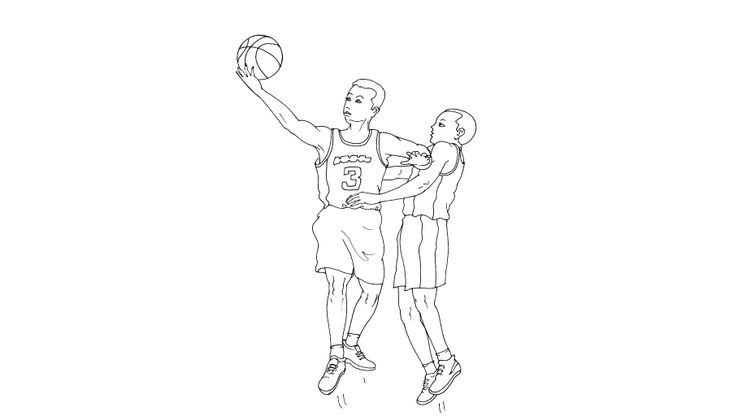 Coloriage Basket - Basket 2 