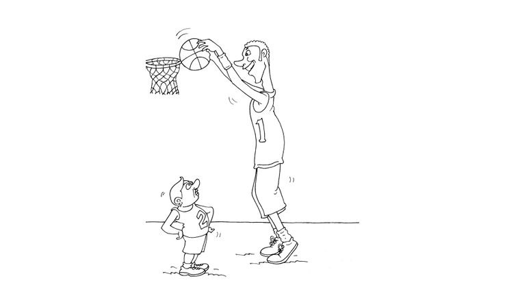Coloriage Basket - Basket 20 