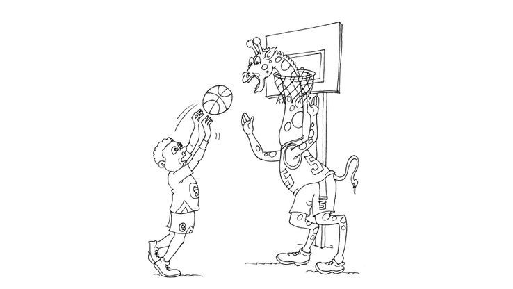Coloriage Basket - Basket 22 
