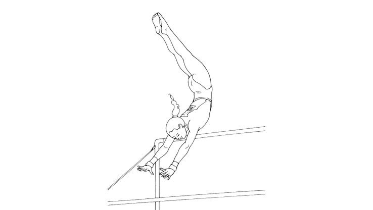 Coloriage Gym - Gym 8 
