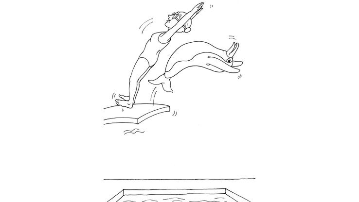 Coloriage Natation - Natation 25 