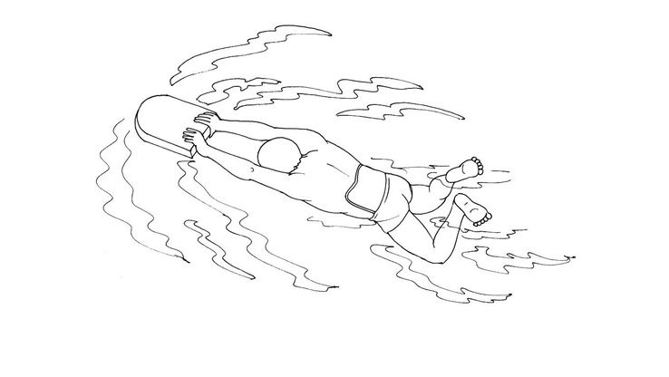 Coloriage Natation - Natation 8 