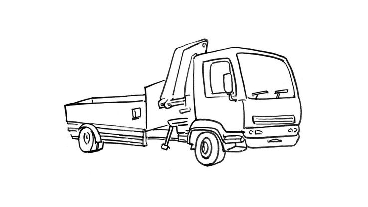 Coloriage Camions - Camion 11 