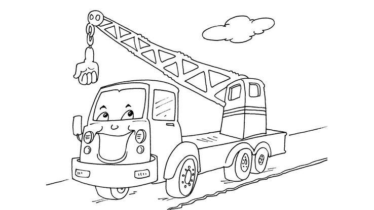 Coloriage Camions - Camion 22 