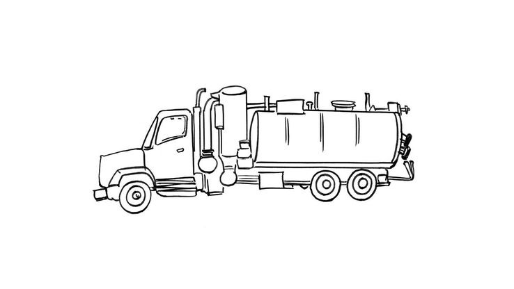 Coloriage Camions - Camion 5 