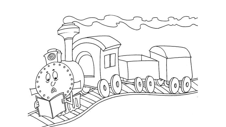 Coloriage Trains - Train 22 
