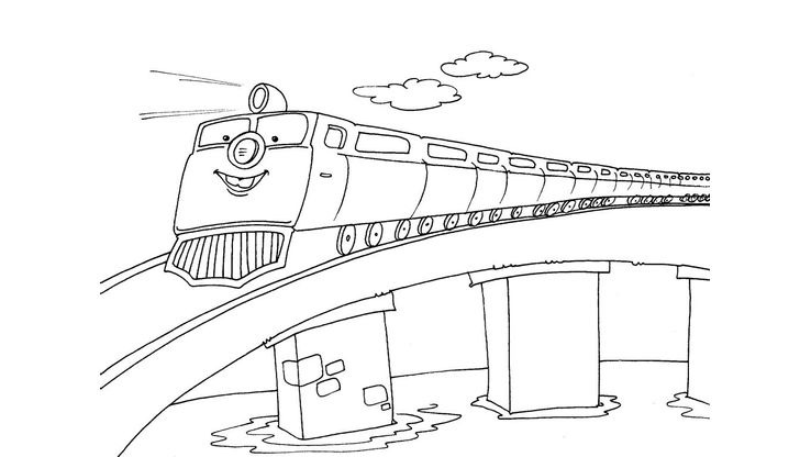 Coloriage Trains - Train 30 