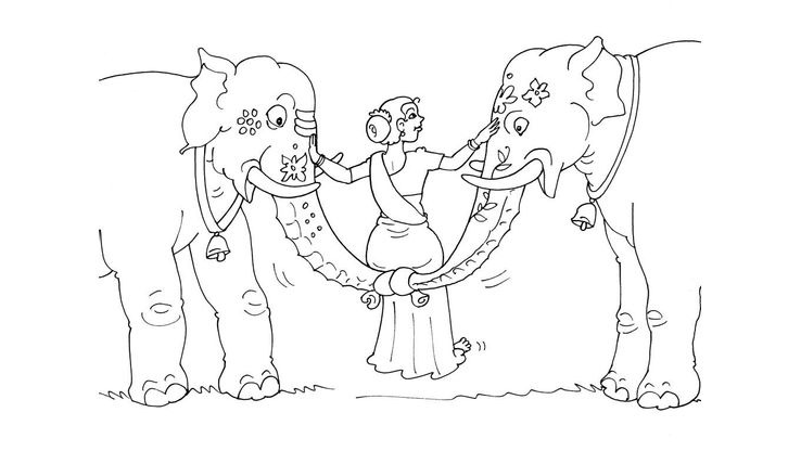 Inde 23  Coloriages Cartes et geographie  Inde