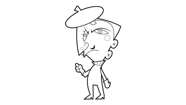 Coloriage Trio de choc 4 - Coloriage Trio de choc - Coloriages Dessins