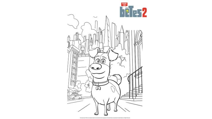 Max - Coloriages Divers - comme des betes 2