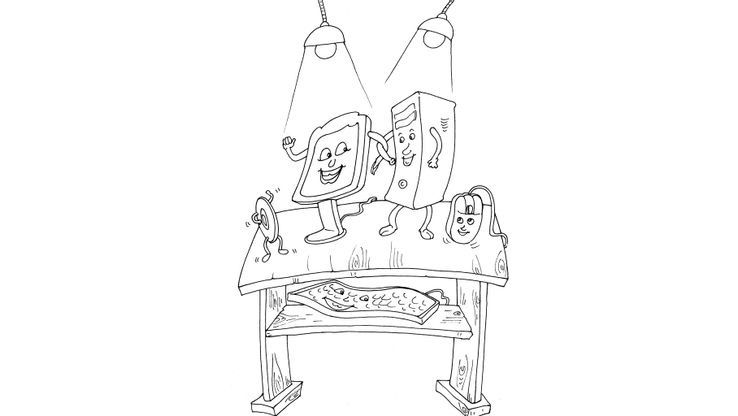 Coloriage Informatique 30  Coloriage Informatique  Coloriages Metiers