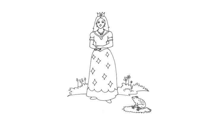 Princesse 10 - Coloriages Personnages - Princesses
