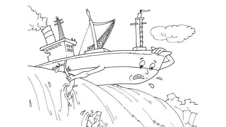 Coloriage Bateau 21  Coloriage Bateaux  Coloriages Transports