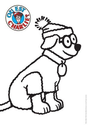 Coloriage Ou Est Charlie Ouaf Coloriage Ou Est Charlie Coloriages Divers