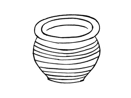 coloriage pot 7 coloriage pots coloriages divers